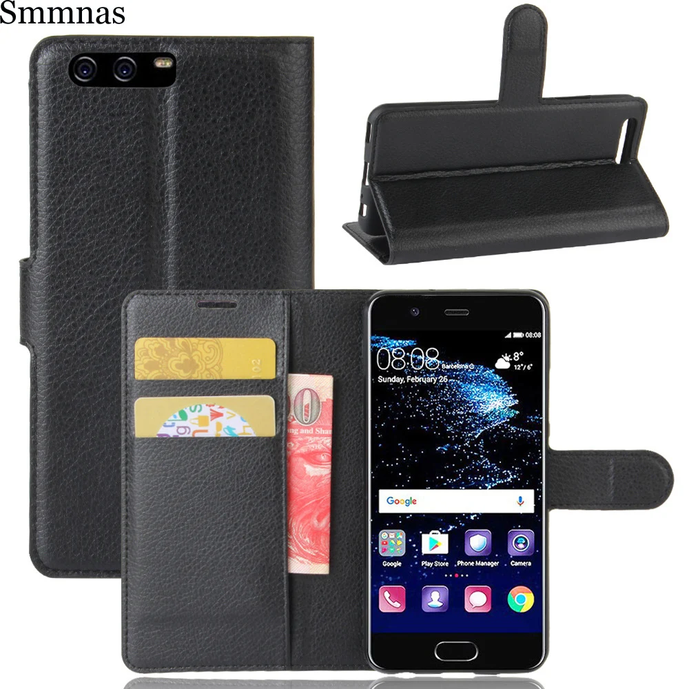 2017 new Phone Case For Huawei p10 plus lite Bracket wallet card slot case cover for huawei honor 8 lite+five colors |