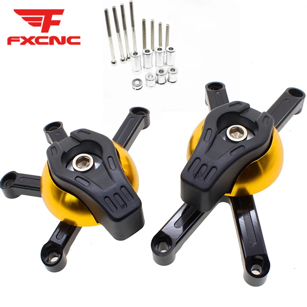 CNC Aluminum Motorcycle Frame Crash Pad Engine Stator Cover Slider Falling Protector For Suzuki GSXR 600 GSXR750 2006 - 2011 | Автомобили