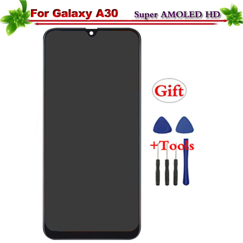 

Super Amoled for Samsung galaxy A30 A305/DS A305F A305FD A305A LCD Display Touch Screen Digitizer Assembly for Galaxy A30 lcd