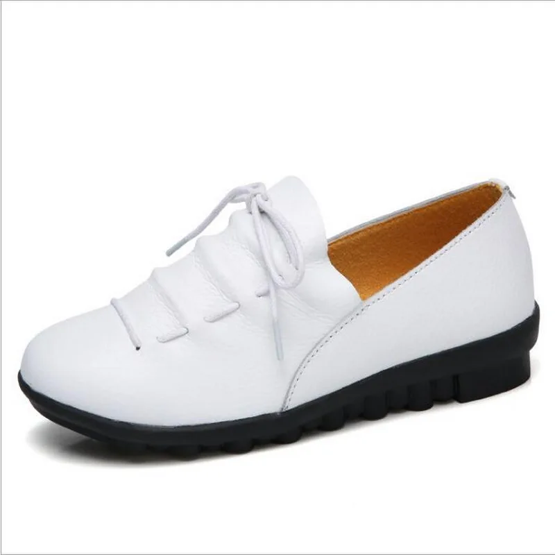 Green Printemps De blanc Automne Ciel Taille Britannique Chaude Nouvelles Porter Style Le Cuir army pu Vente Femmes Bleu En Occasionnels 35 Noir 40 2018 Chaussures Taomengsi w0qI4S84