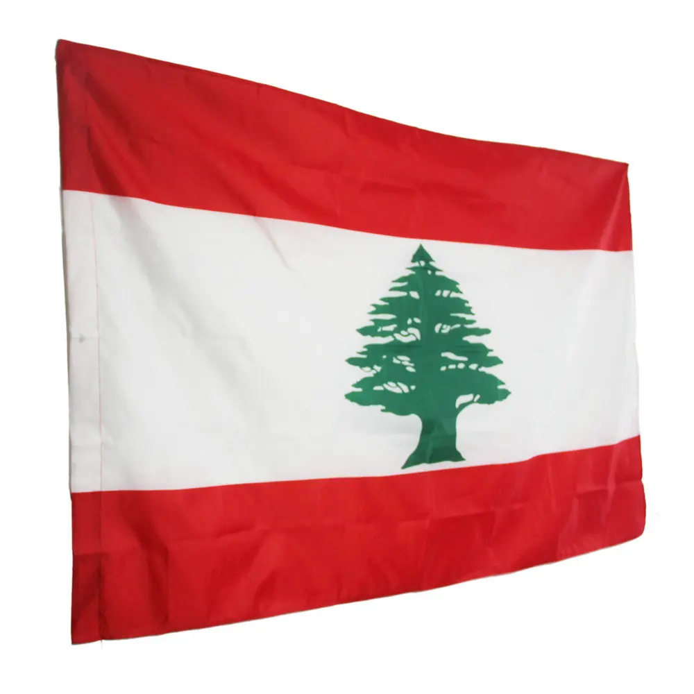 Флаг Ливана в помещении 3*5 футов/90*150 см висячий Офис/активность/парад/Фестиваль/украшение дома стены
