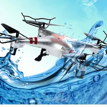 Новое поступление водонепроницаемый Дрон Gptoys H2O Aviax 3D выворот 6 Axis Gyro Безголовый режим 2,4 ГГц 4CH ЖК-дисплей игрушечный Квадрокоптер