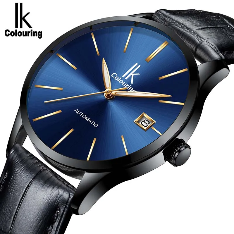 

Relogio masculino IK colouring Luxury Brand sports Wristwatch Fashion Business Male Automatic Mechanical Wristwatches Mens