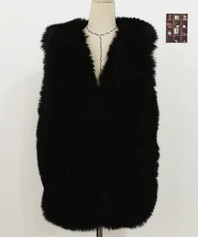 T0397 New1000G Новая мода наивысшего качества Зимний женский жилет куртка лисий мех пальто теплая толстая верхняя одежда