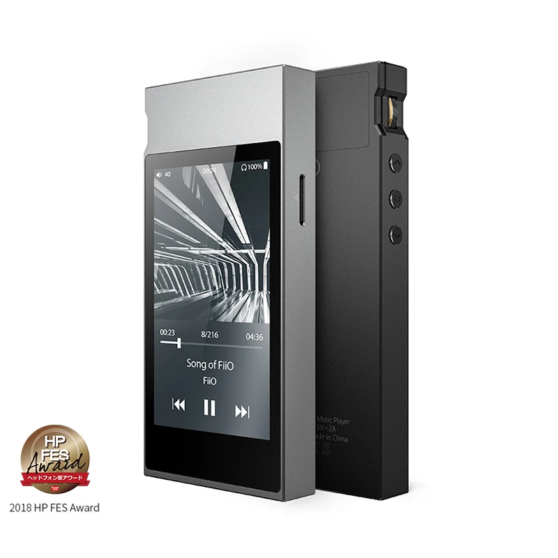  Fiio Cassa Del Metallo M7 Bluetooth 4.2 Aptx-Hd Ldac Hi-Risoluzione Dello Schermo di Tocco Lcd Mini
