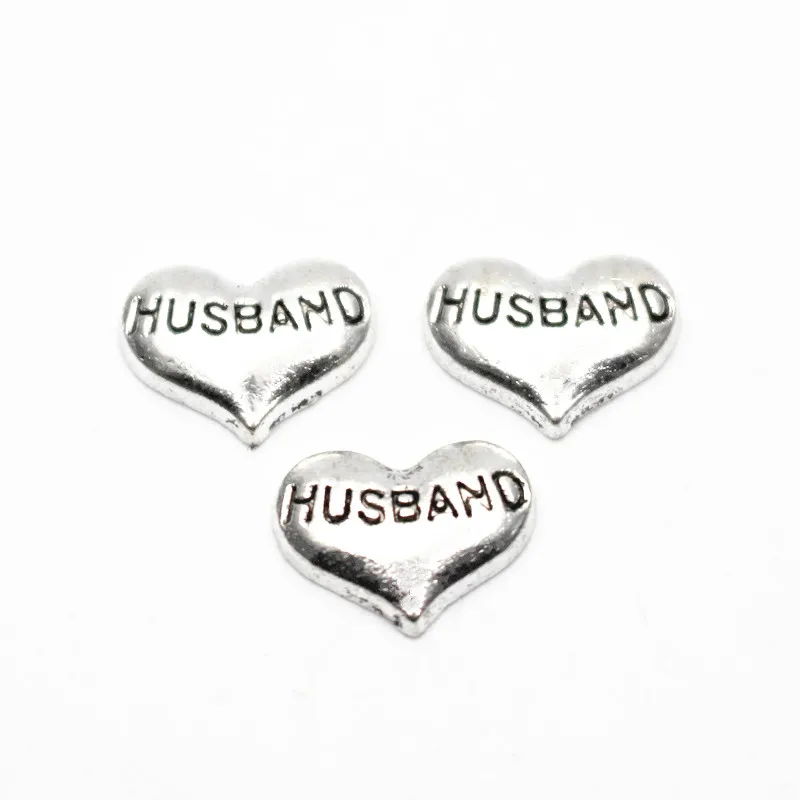 Newest 10pcs/lot MUM PAPA Brother floating charms living glass floating memory locket charms jewelry