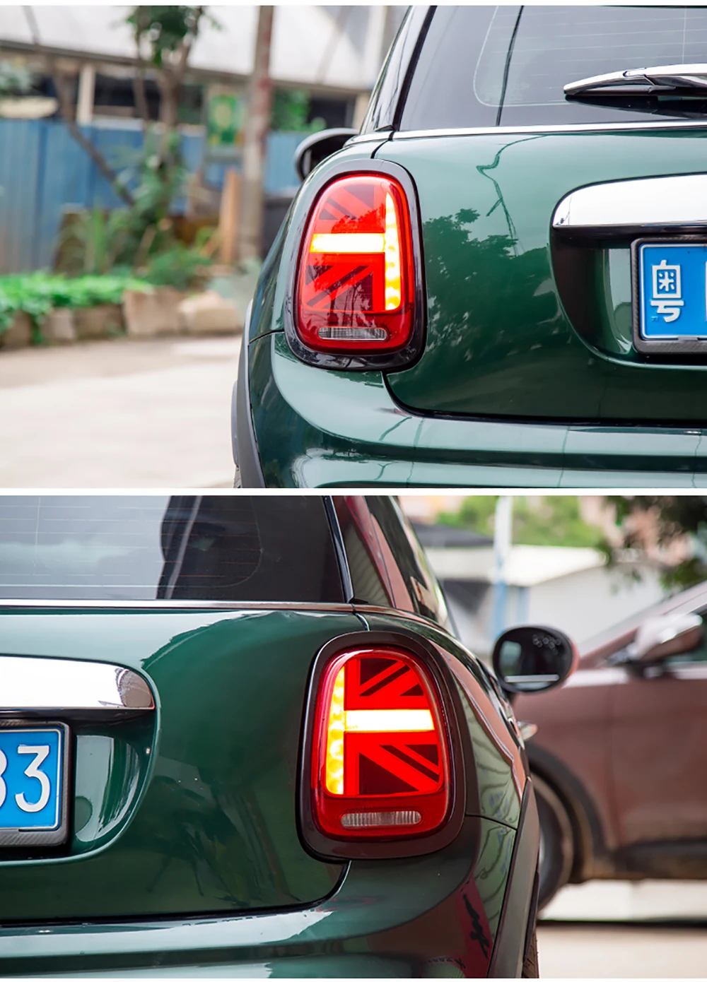 Автомобильный Стайлинг для MINI Cooper F55 F56 F57 задний светильник s 2013-теперь для мини задний светильник DRL+ сигнал поворота+ тормоз+ светодиодные фонари заднего хода