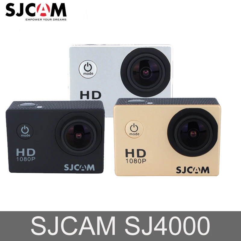 

Original Sjcam SJ4000 2'' Screen 30M Waterproof Mini Outdoor Sports Action Camera Car Mini DVR