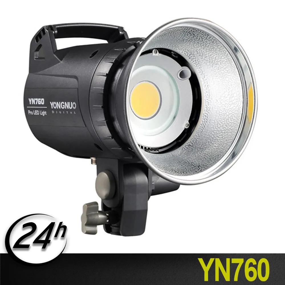 

YONGNUO YN760 Protable LED Studio Light Photography Lamp with 5500K Color Temperature and Adjustable Brightness for Camcorder