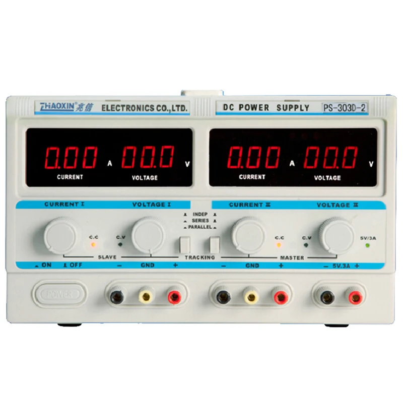 

PS-303D-2 Dual DC power supply 30v 3a Digital Power Laboratory Power ZHAO XIN