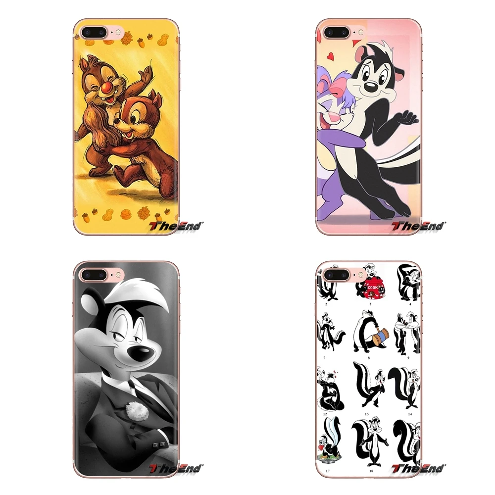 pepe le pew Transparent Soft Shell Covers For Xiaomi Redmi 4A S2 Note 3 3S 4 4X 5 Plus 6 7 6A Pro Pocophone F1 |