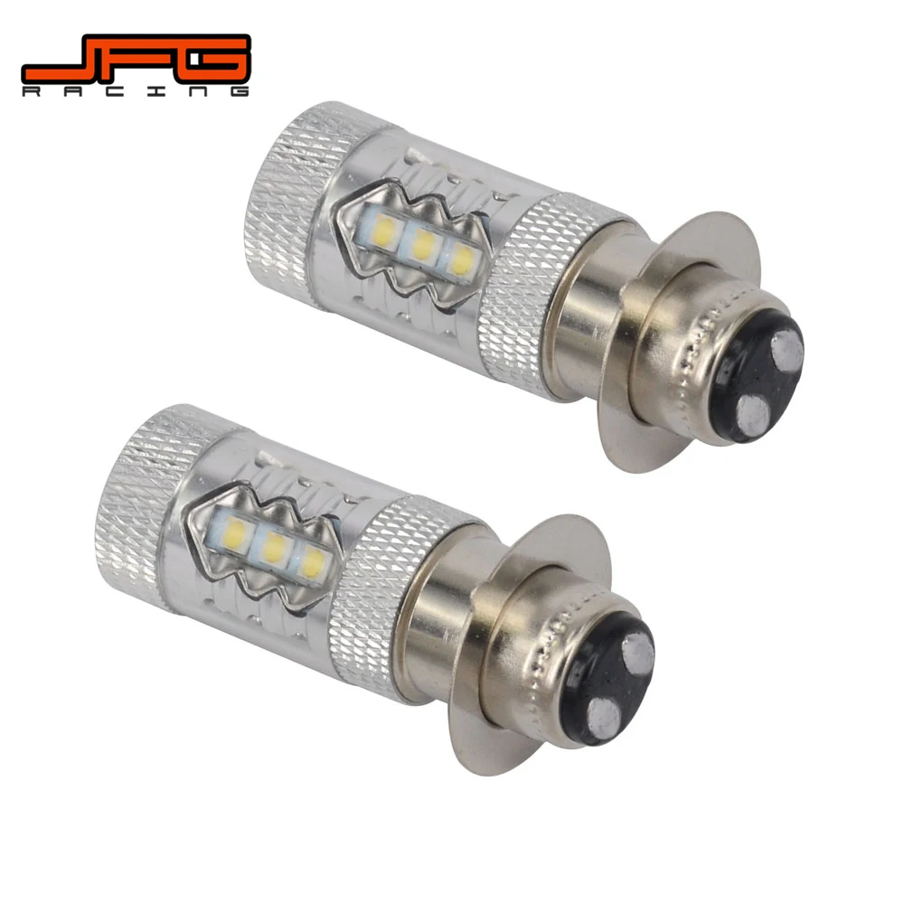 Мотоцикл 2 шт. 80 Вт Супер светодиодные фары лампы для YAMAHA ATV YFM350 400 450 660 700 Raptor Blaster 200