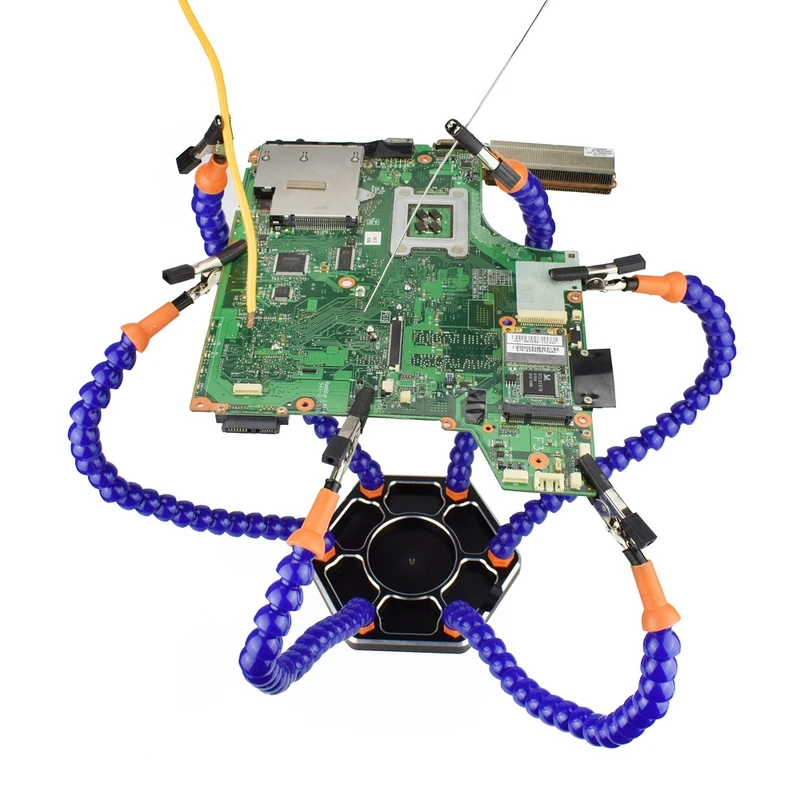 Multi пайки Руки помощи припой держатель сварочных работ с 6 шт. гибкие помощь третьей руки паяльная станция для сварки