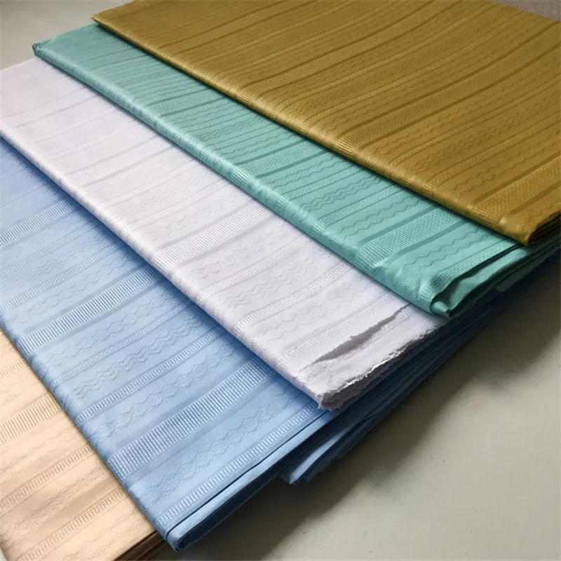 Pure Color Atiku Material Style Good Quality African Atiku Fabric For