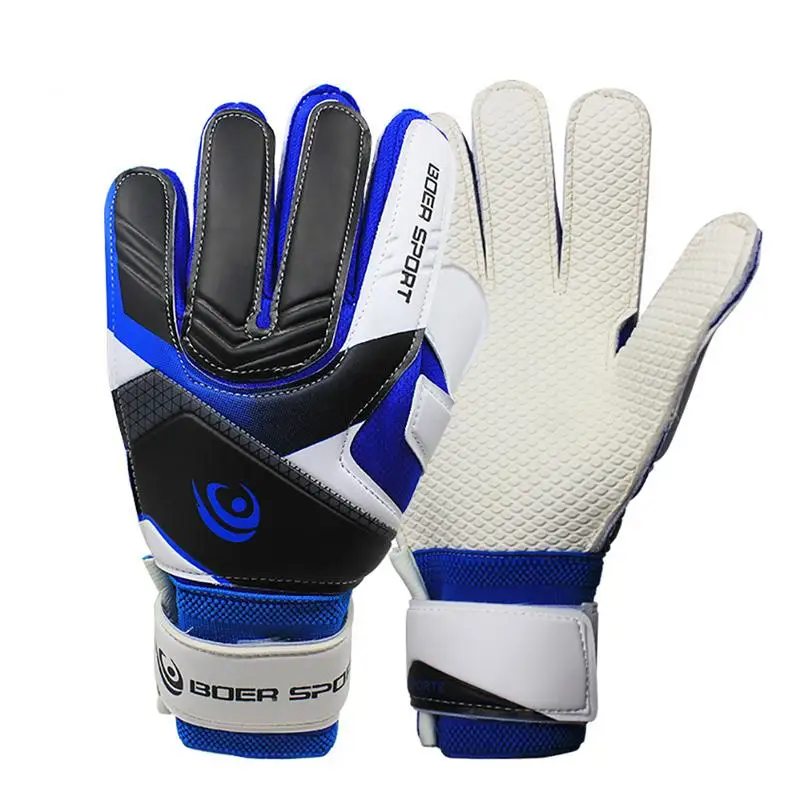 MUMIAN/ г. Новые спортивные детские перчатки для мальчиков, детские перчатки для тренировок, перчатки для вратарь, командная игра, защитные перчатки для пальцев - Цвет: Blue