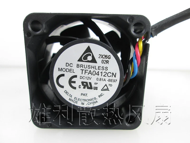 

Free Delivery.4028 4CM switch fan 12V 0.81A TFA0412CN large air volume fan