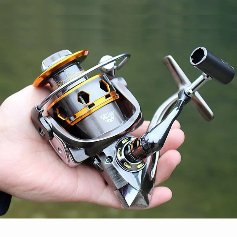 2018 New Superior QualityAll Metal Fishing Spinning Reels Front Drag