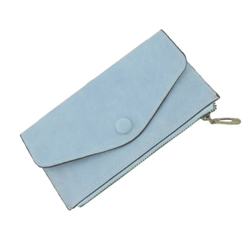 

RURU monkey 2019 Women Wallet Large Capacity Zipper Frosted Ultrathin Clutch Wallets Women Fashion Photo Holder Fashion Wallets