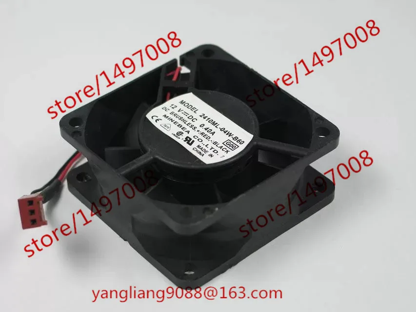 

NMB-MAT 2410ML-04W-B60 G00 DC 12V 0.40A 2-проводной 60x60x25 мм вентилятор охлаждения сервера