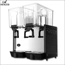 XEOLEO двойной дозатор емкости с соком 2* 15л коммерческий Автомат для подачи холодных напитков диспенсер для напитков смешанного типа диспенсер для холодных напитков 220 В