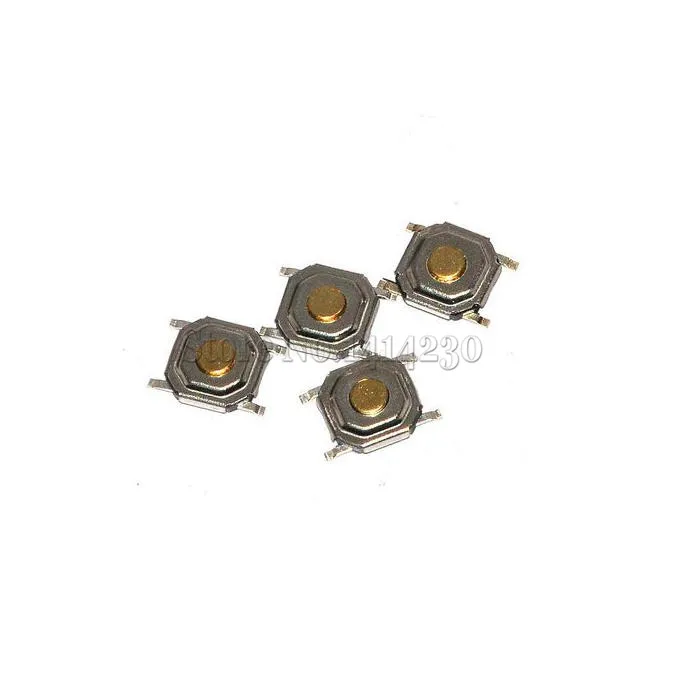 1000 шт. SMD 4*4*1 5 мм 4x4x тактильный тактовый кнопочный микропереключатель мгновенного