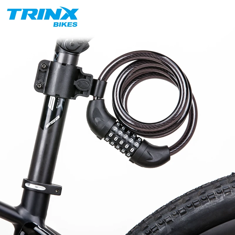 5 Digit BICYCLE LOCK Bike Code Combination Strong Secure Metal Cycle Cable