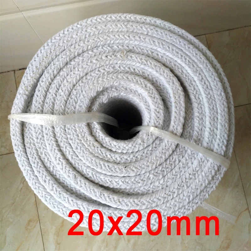 20mm x 20mm ceramic fiber packing alumina silicate fibre furnace door