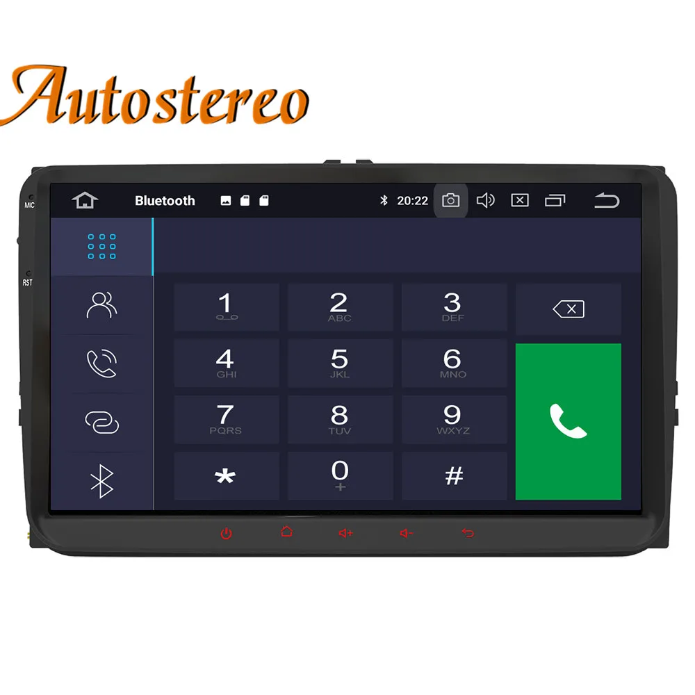 Perfect DSP MAX64 Android 9 Car NO DVD player GPS navination System For VW golf passat tiguan skoda multimedia AUTO radio tape recorder 4