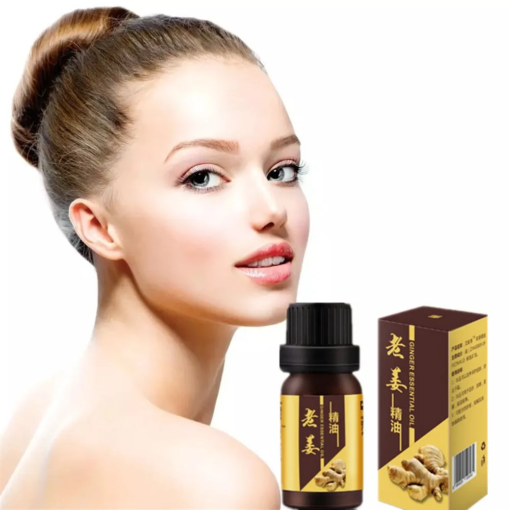 Health Care 10ml Ginger essential oil Tightening Slimming Diet Products to Lose Weight Burn Fat