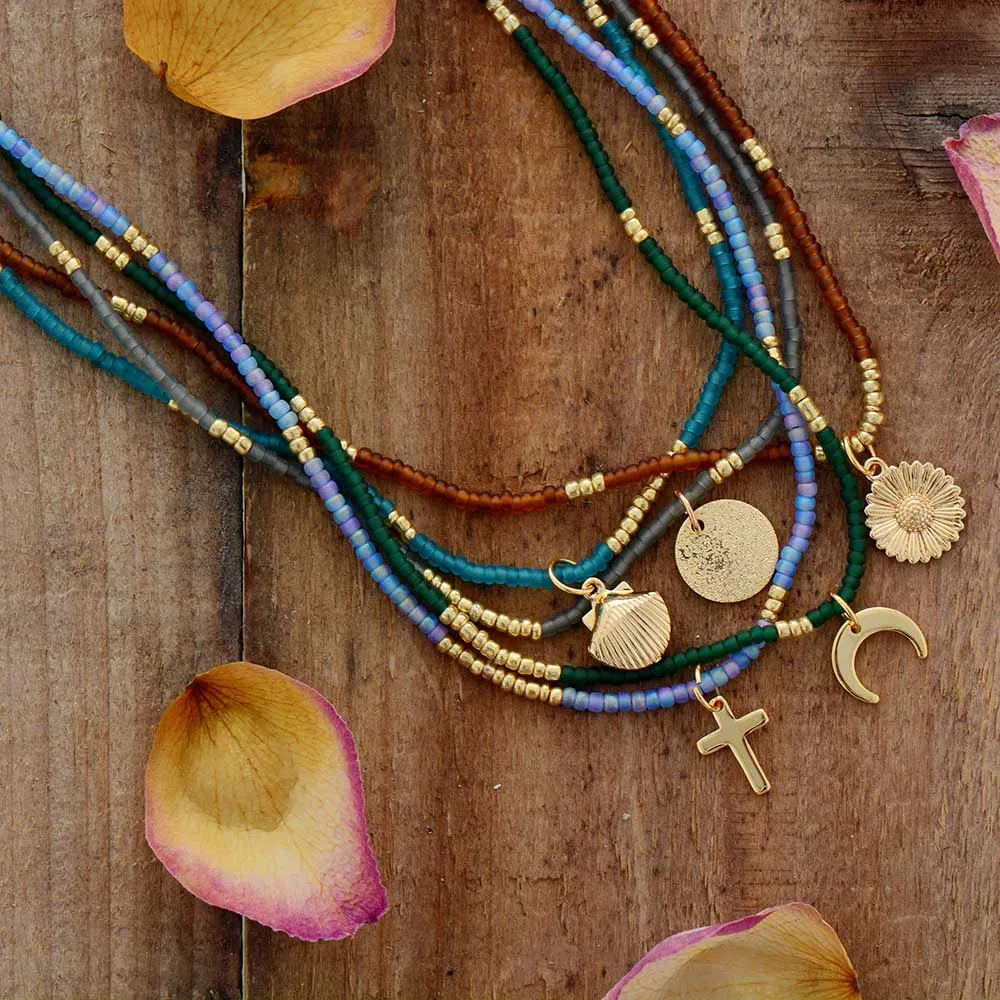 bead necklace string
