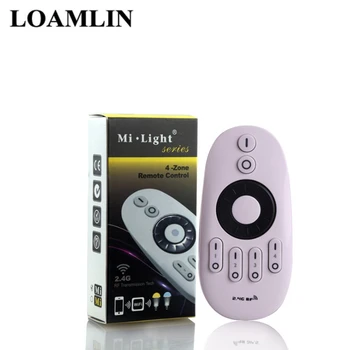 

FUT007 2.4G RF Wireless 4-Zone Touch Screen Dimmable LED Dimmer Controller DC12-24V 12A For Single Color LED Strip