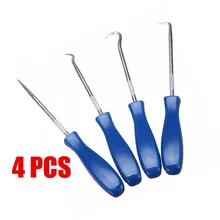 Новое поступление 4 шт. набор для автомобиля и крючков уплотнительное кольцо сальник Съемник прокладок для удаления ручной инструмент для ремонта автомобиля набор инструментов