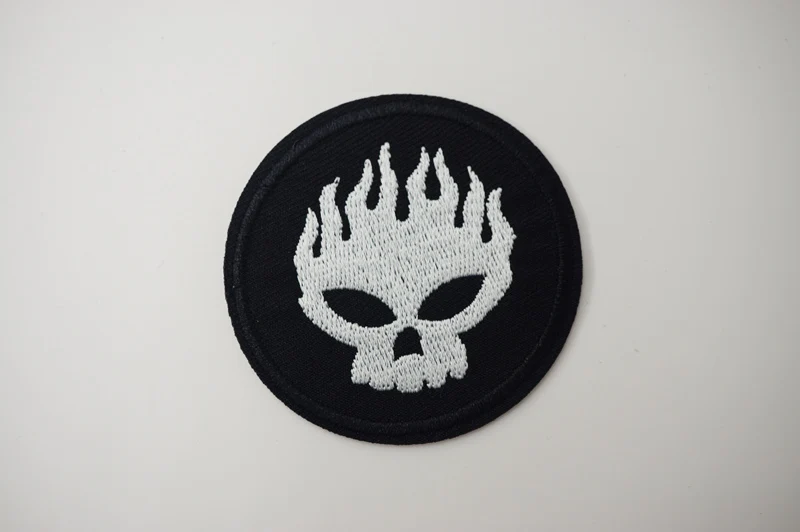 Circular Ring Iron On Patches Badges for Sew Seam Tailoring Clothes Suits of Coat Jacket Trousers T-shirt Pants Ornament Apparel