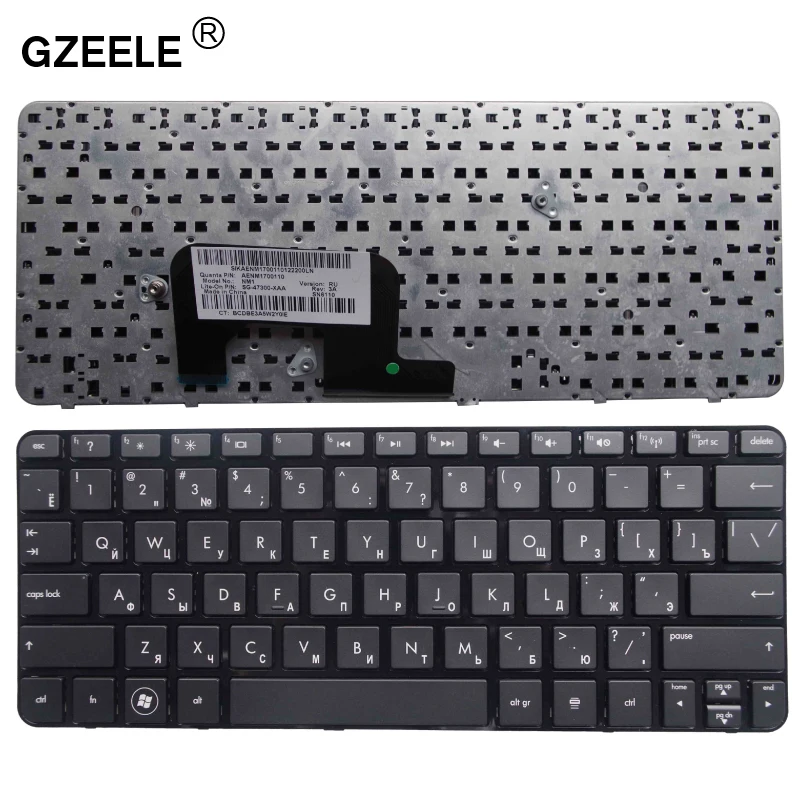 Русская клавиатура для ноутбука HP Mini 1103 210-3000 210-2200 110-4100 210-2037 200-4000 210-3025sa-110-3608er RU |