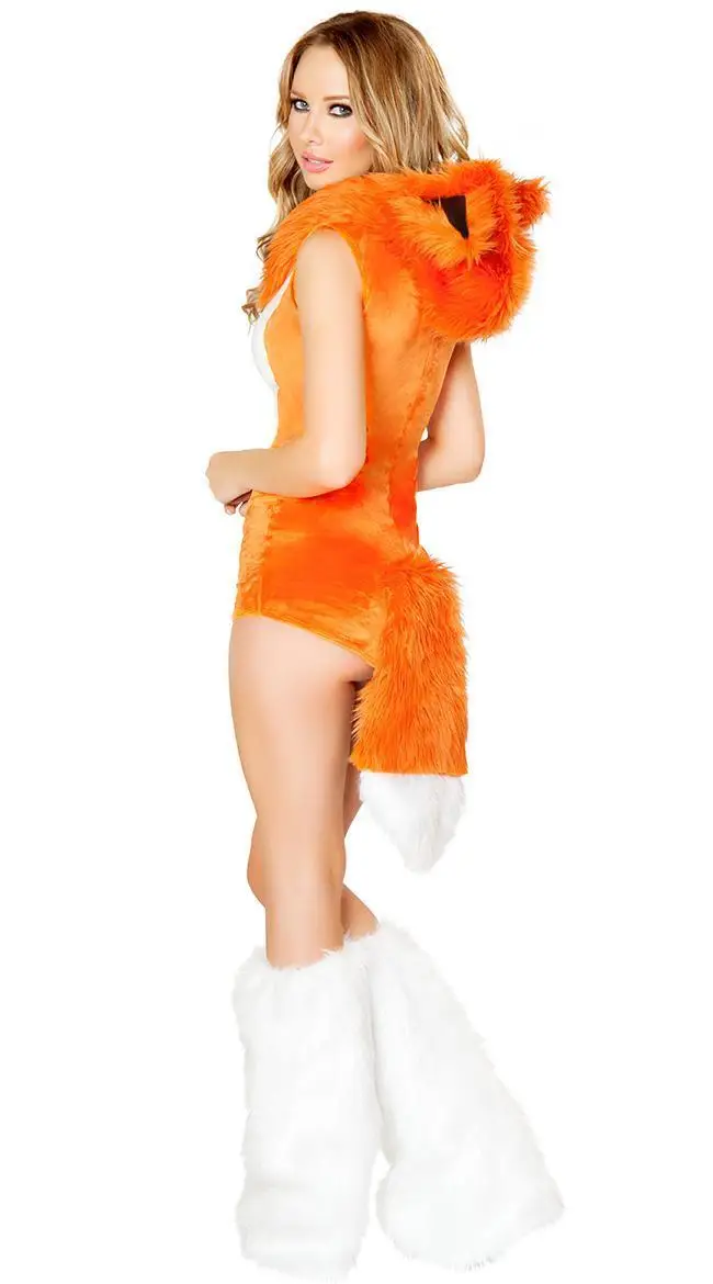 Vocole, для взрослых женщин, на Хэллоуин, искусственный Фукс, костюм лисы, сексуальный костюм животного, лиса, косплей, нарядное платье