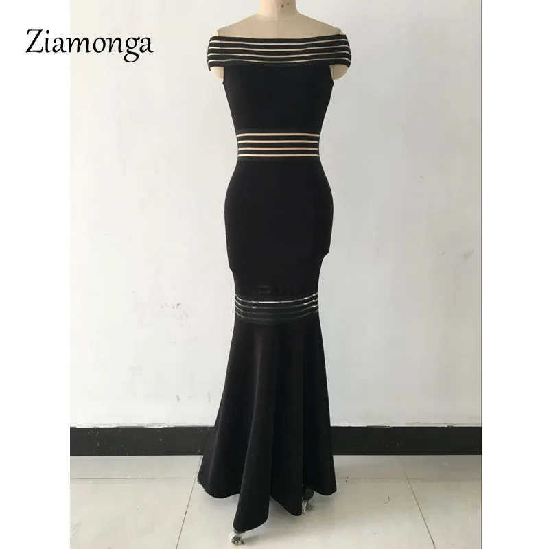 Ziamonga, женское сексуальное платье, Vestido Longo, Мода, с вырезом лодочкой, с открытыми плечами, длина до пола, длинные платья для вечеринок, Robe Femme S2327