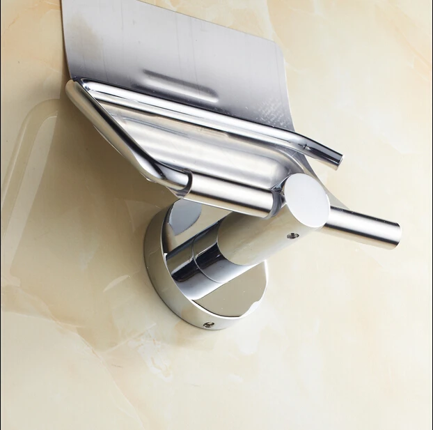 Хромированный латунный держатель для туалетной бумаги аксессуары для ванной комнаты настенный