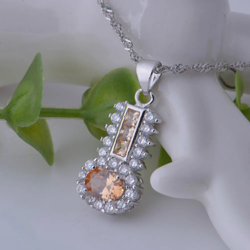 Buy 2016 New Free Shipping 925 Sterling Silver Australia Crystal Pendant