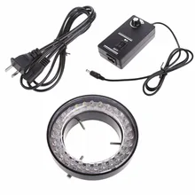 EU Plug US Plug 60 LED Adjustable Ring Light illuminator Lamp For STEREO ZOOM Microscope Source EU Plug US Plug 60 LED Adjustable Ring Light illuminator Lamp For STEREO ZOOM Microscope Source