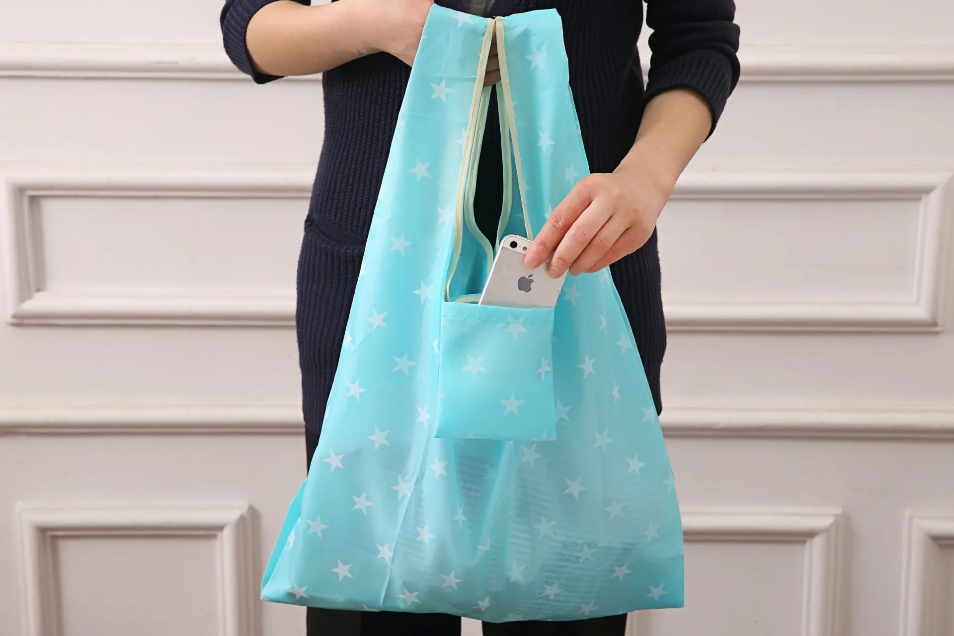 HJKL, 6 цветов, печать, Складная зеленая сумка для покупок, вместительная сумка для хранения, сумка-тоут, складная сумка, удобная сумка