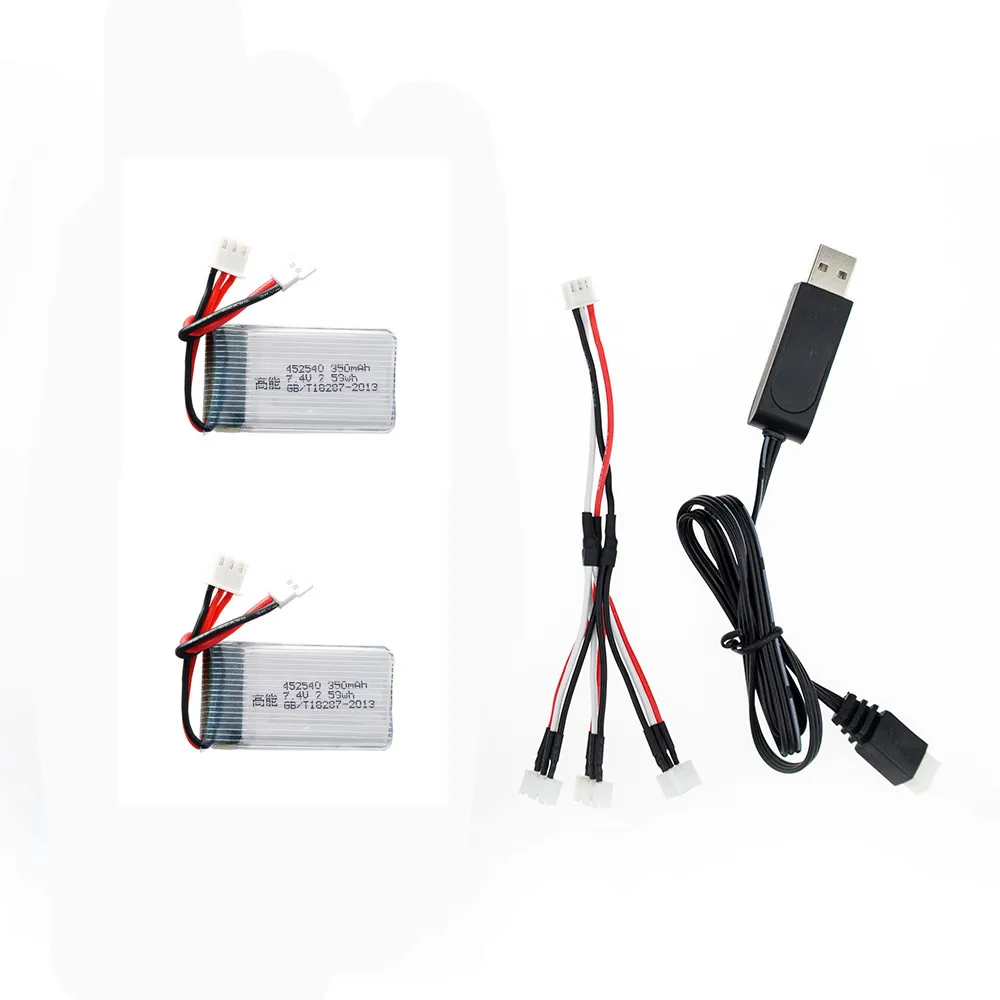 2-3-4-5pcs-7-4V-350mAh-35c-Lipo-Battery-with-usb-charger-and-cable-for (3)