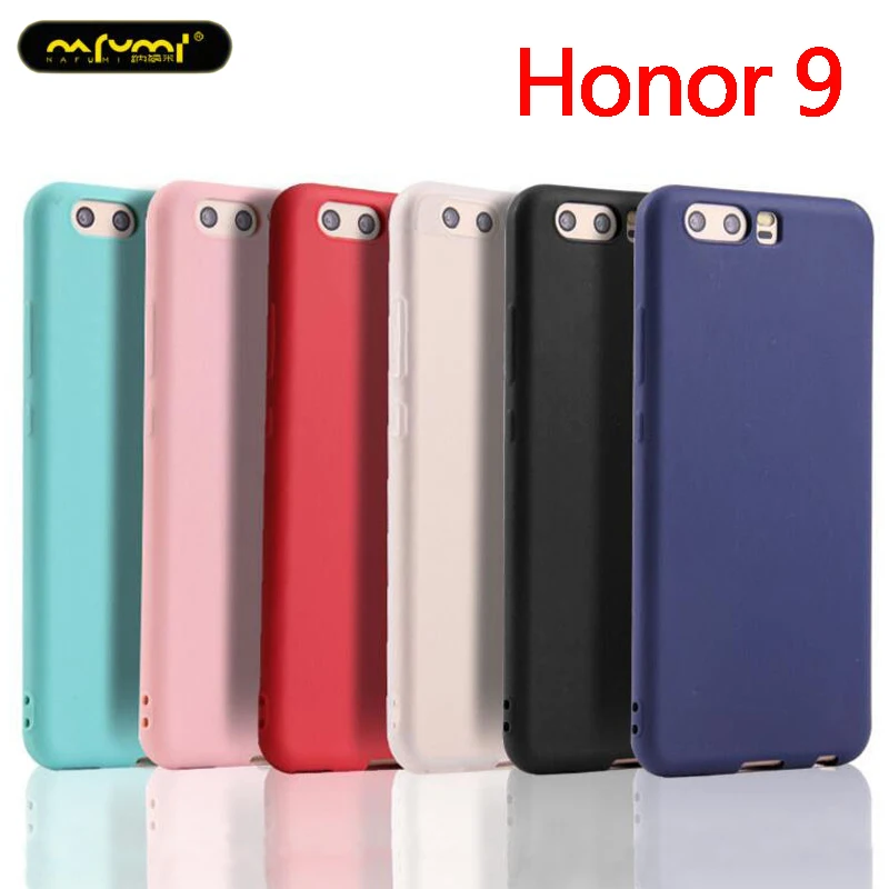 

Honor 9 Case Silicone Soft TPU Cover case for huawei Honor 9 Honor9 Crystal Clear and Matte Candy solid colors Cover Back shell