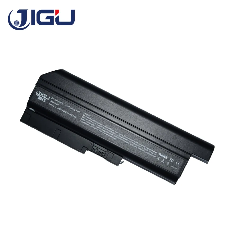 JIGU 9 ячеек Аккумулятор для ноутбука 40Y6799 ASM 92P1138 FRU 92P1141 IBM thinkpad R60 R61 R61e R61i T60 |