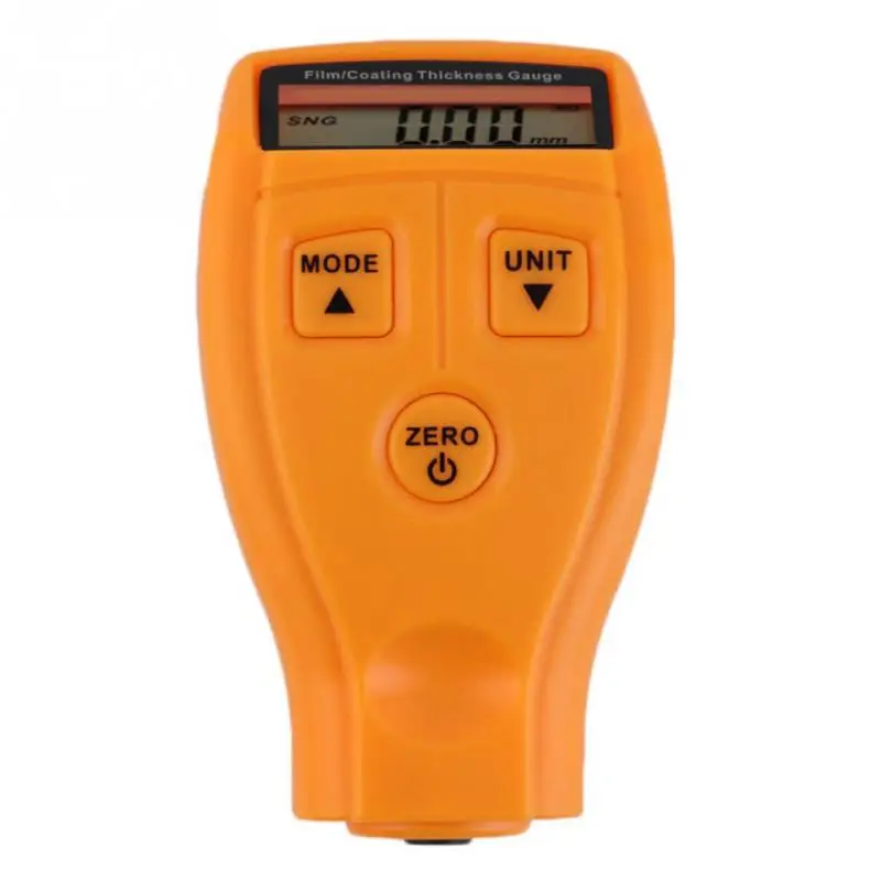 Orange Ручной GM200 толщины краски цифровой толщиномер краски автомобиля ing Meter - Цвет: Orange