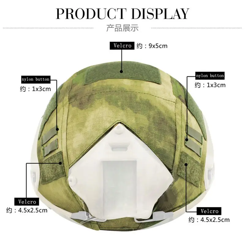 

Fast Helmet BJ/PJ/MH Multicam/Typhon Camo Emerson Paintball Wargame Army Airsoft Tactical Military Helmet Cover s