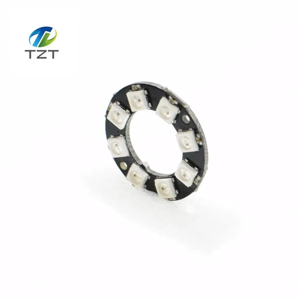 

TZT teng 1pcs RGB LED Ring 8Bit WS2812 5050 RGB LED + Integrated Drivers