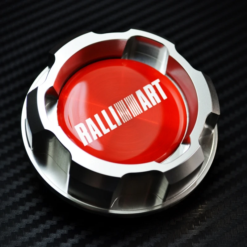 Silver Aluminum ENGINE Oil Cap for Mitsubishi LANCER EVO 8 9 3000GT