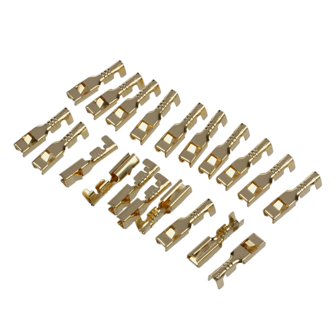 

20 Pcs Female Spade Cable Wire Terminals for 2.8mm Connectors