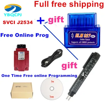 

V116 SVCI J2534 Diagnostic Tool for Ford & Mazda Support Online Module Programming FVDI J2534 Better than ELS27 ELM327 VCM2