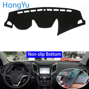 

For changan CS75 2013- 2017 Car Styling Non-Slip Bottom Covers Dashmat Dash Mat Sun Shade Dashboard Cover Capter